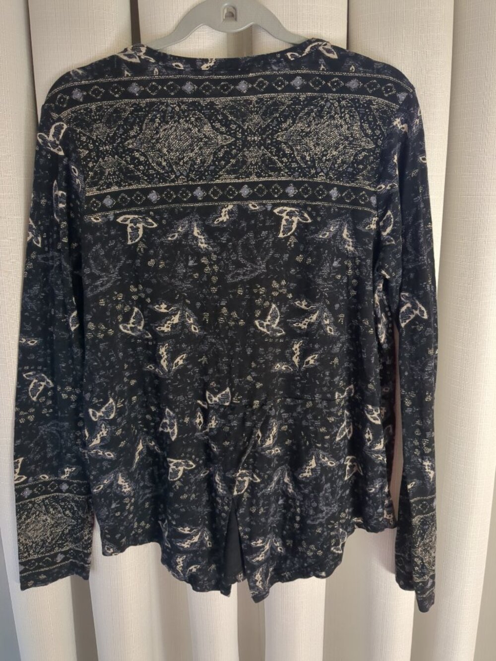 Med Long Sleeve Lucky Brand Tunic / Top - Picture 6 of 11
